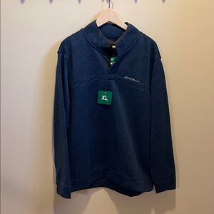 Eddie Bauer Navy Pullover Sweater XL Men’s